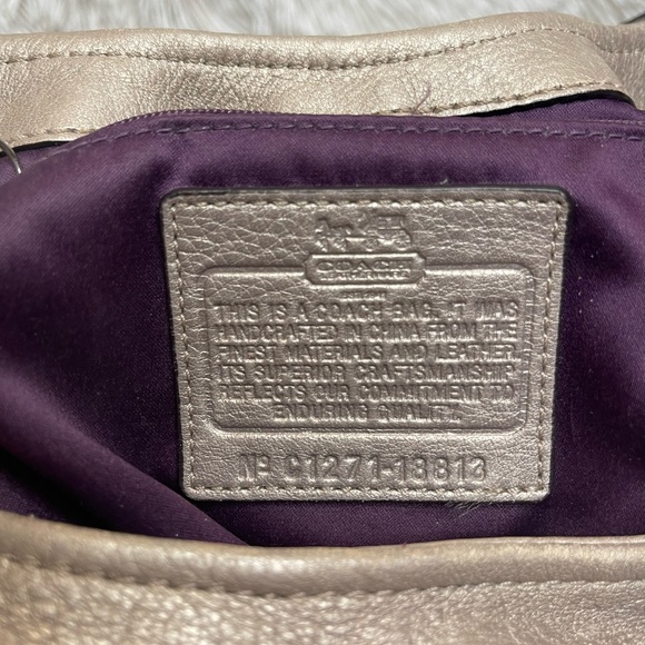 Coach Satchel Silver - Picture 6 of 8